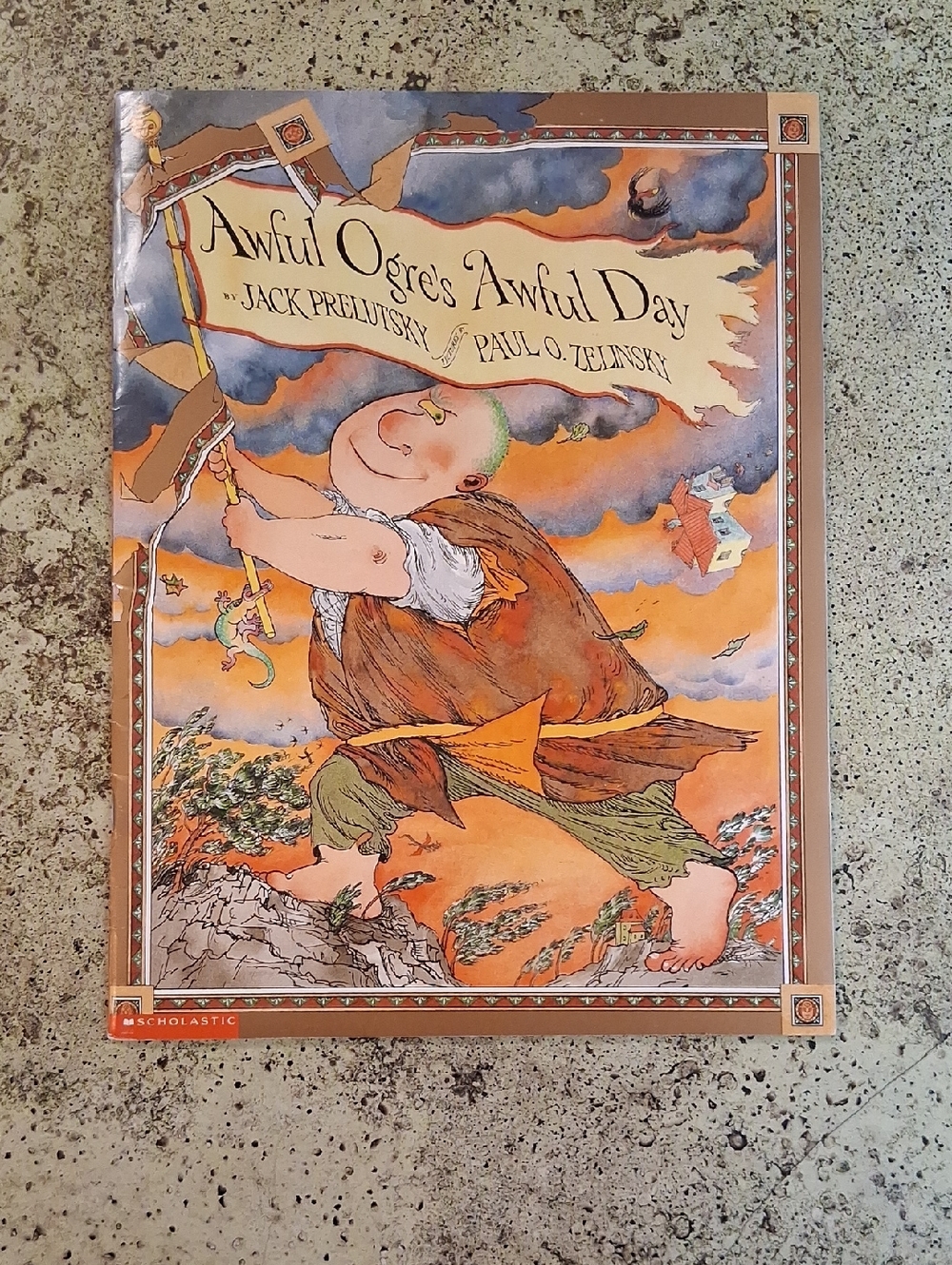 Awful Ogre's Day By Jack Prelutsky Children's Picture Poem Book Daycare Home